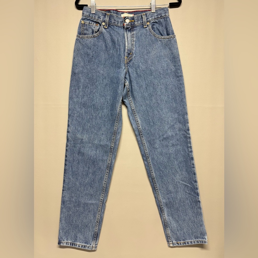 Levi's 550 Jeans Women's Blue Relaxed Tapered Size 6M